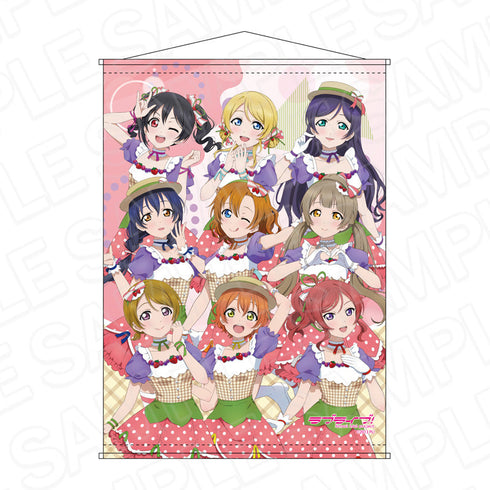 『ラブライブ!』B2ラメタペストリー Cafe party ver
